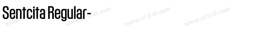 Sentcita Regular字体转换 Sentcita Regular字体转换